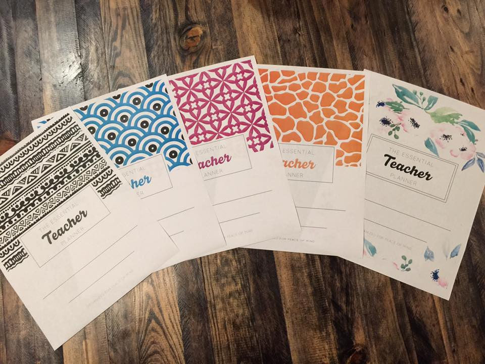 Weekly Planner Cover Options
