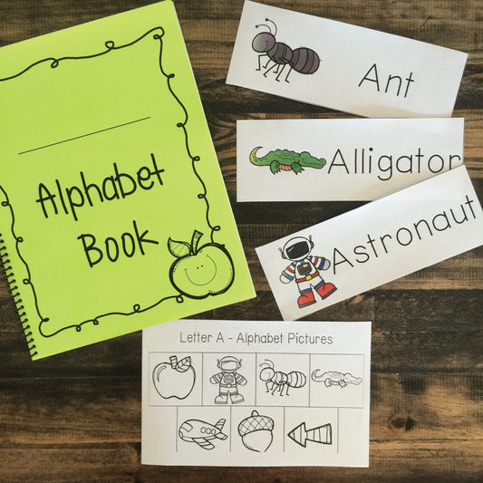 Alphabet Book- Kindergarten Center Activity