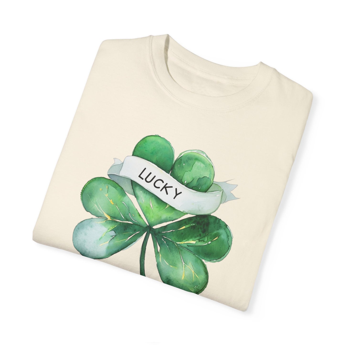 Lucky Teacher T-Shirt - Unisex Garment-Dyed Tee for Educators