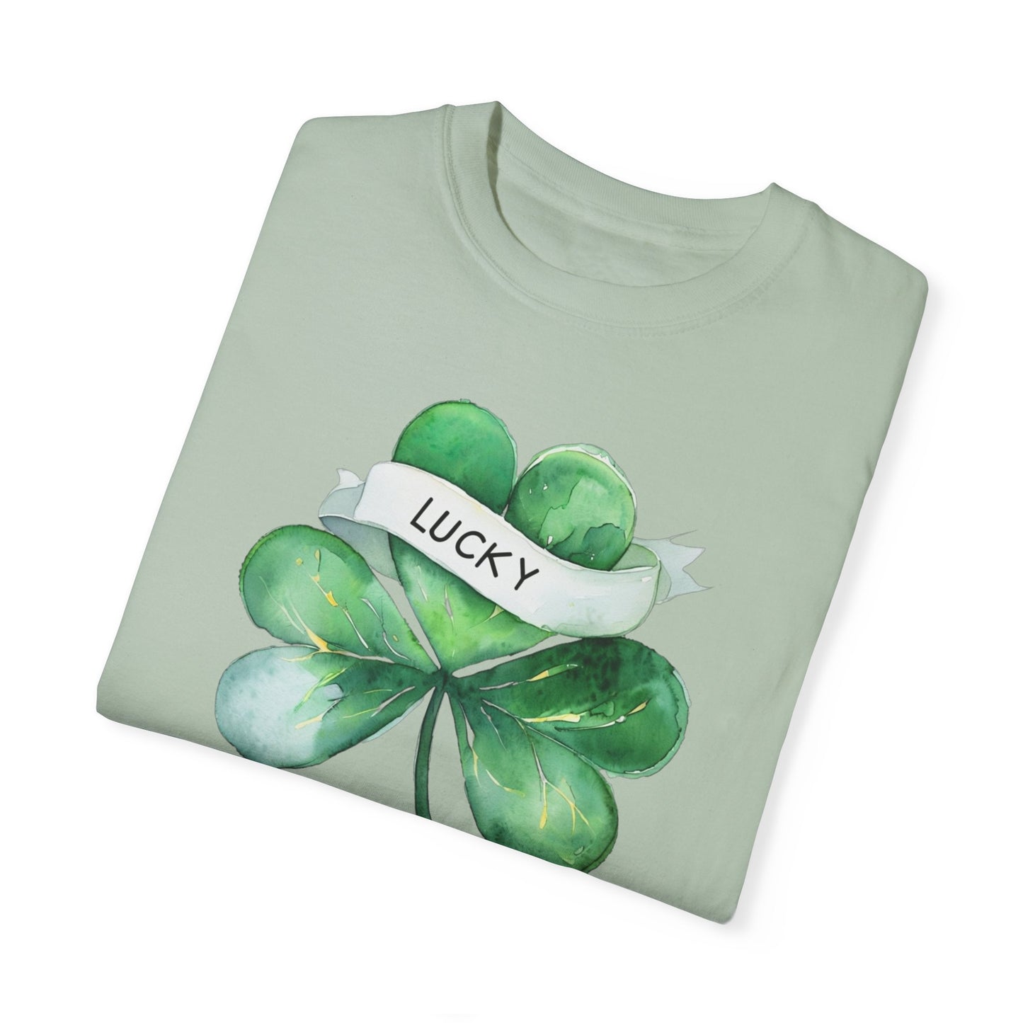 Lucky Teacher T-Shirt - Unisex Garment-Dyed Tee for Educators