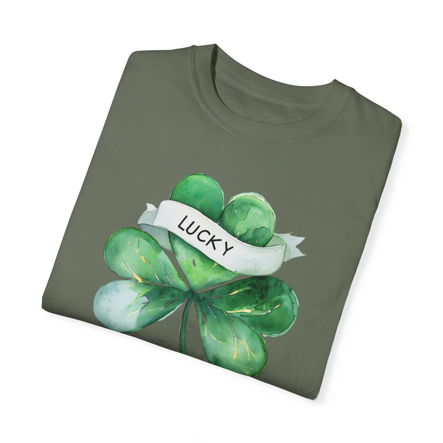Lucky Teacher T-Shirt - Unisex Garment-Dyed Tee for Educators
