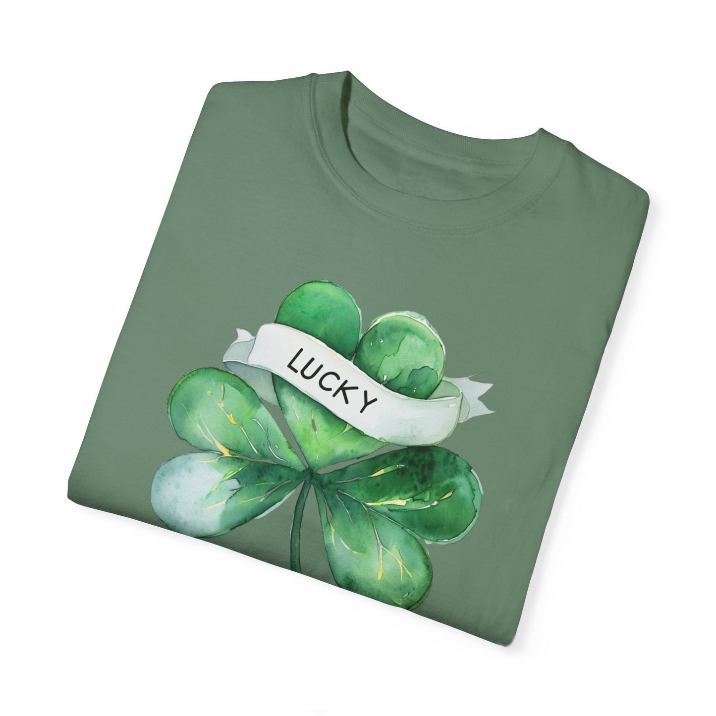 Lucky Teacher T-Shirt - Unisex Garment-Dyed Tee for Educators