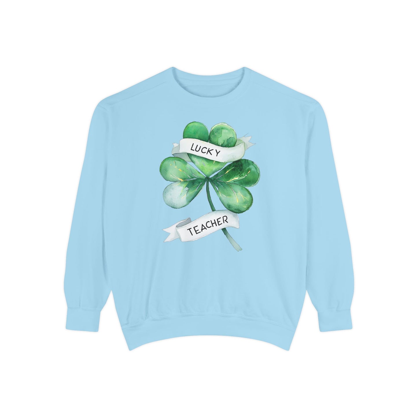 Shamrock Lucky Teacher Sweatshirt
