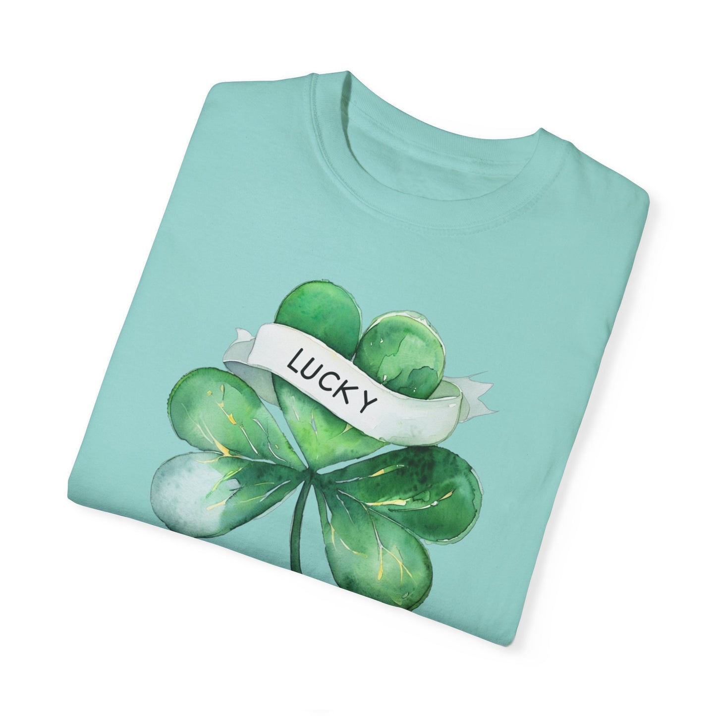 Lucky Teacher T-Shirt - Unisex Garment-Dyed Tee for Educators