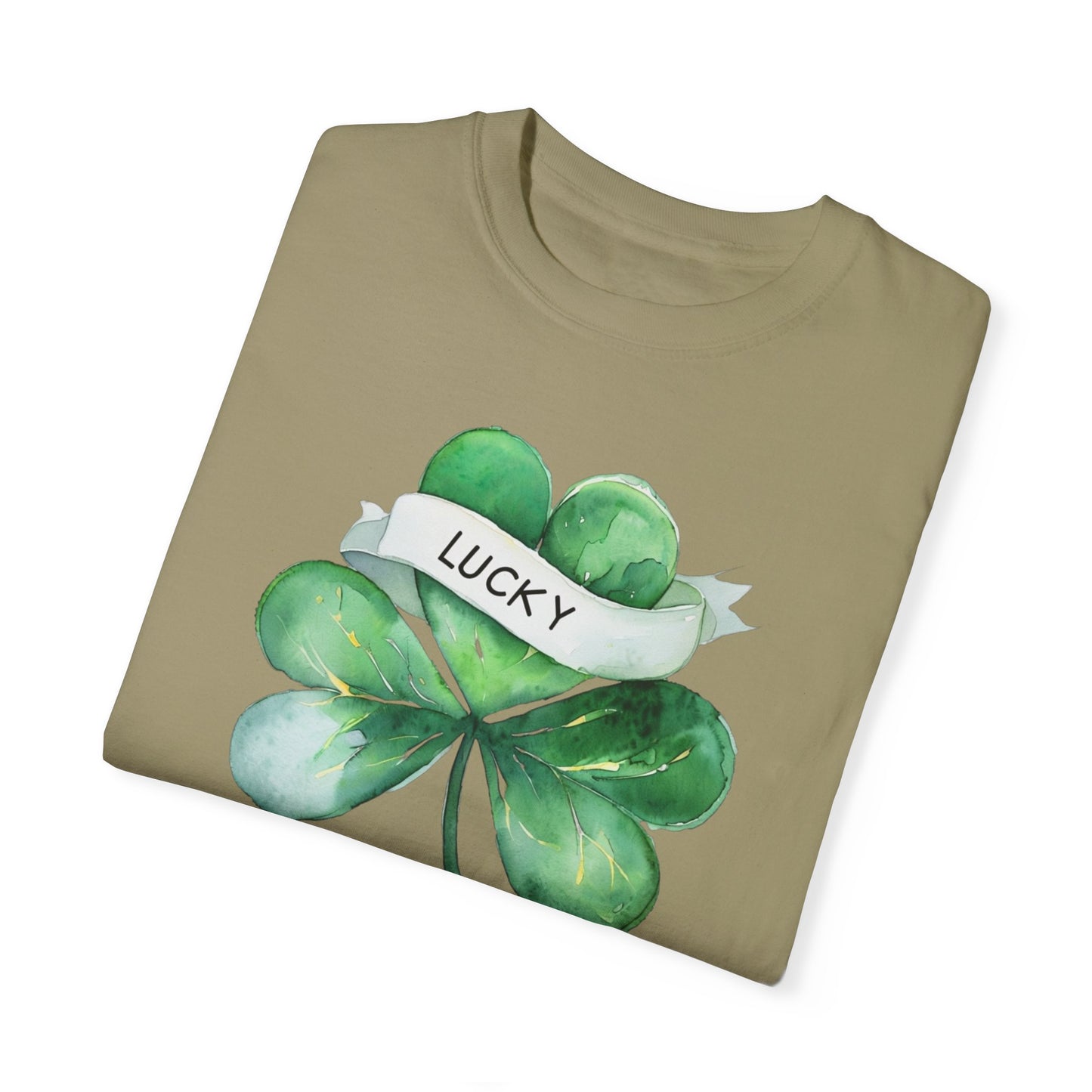 Lucky Teacher T-Shirt - Unisex Garment-Dyed Tee for Educators