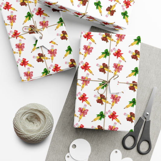 Teacher Gift Wrap Papers
