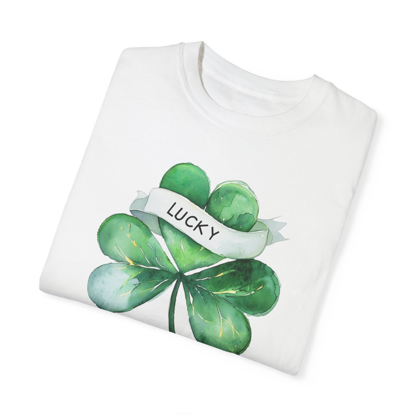 Lucky Teacher T-Shirt - Unisex Garment-Dyed Tee for Educators