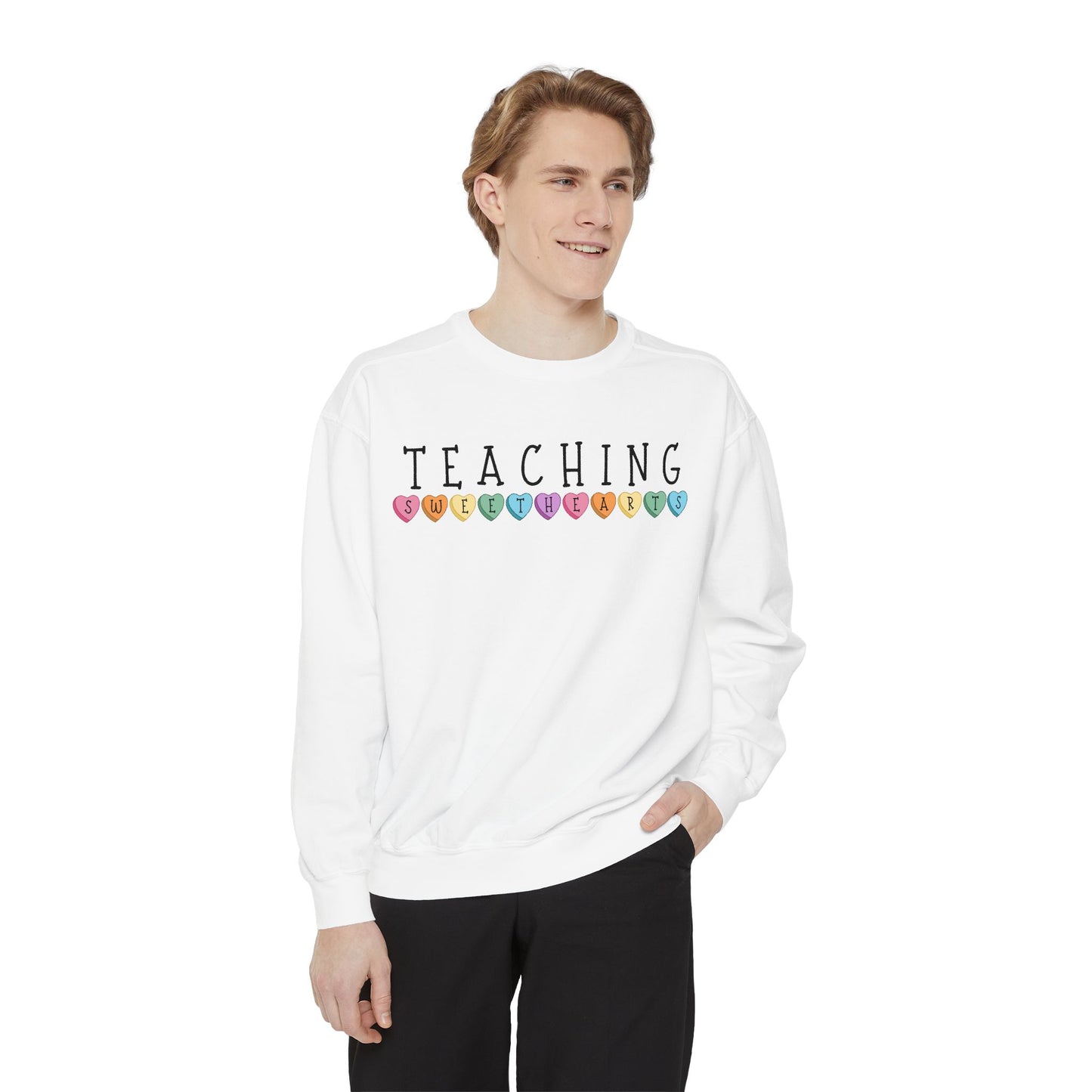 Teaching Sweethearts Crew Sweatshirt