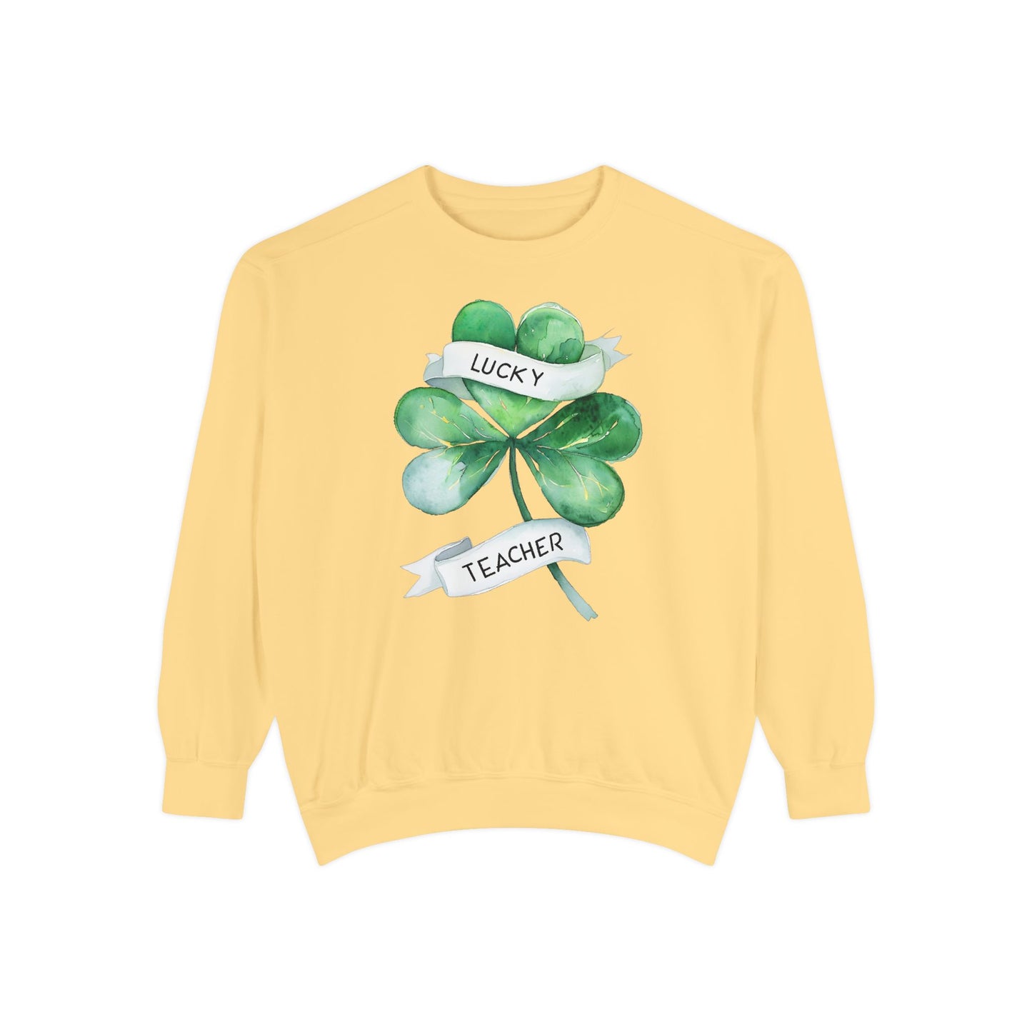 Shamrock Lucky Teacher Sweatshirt