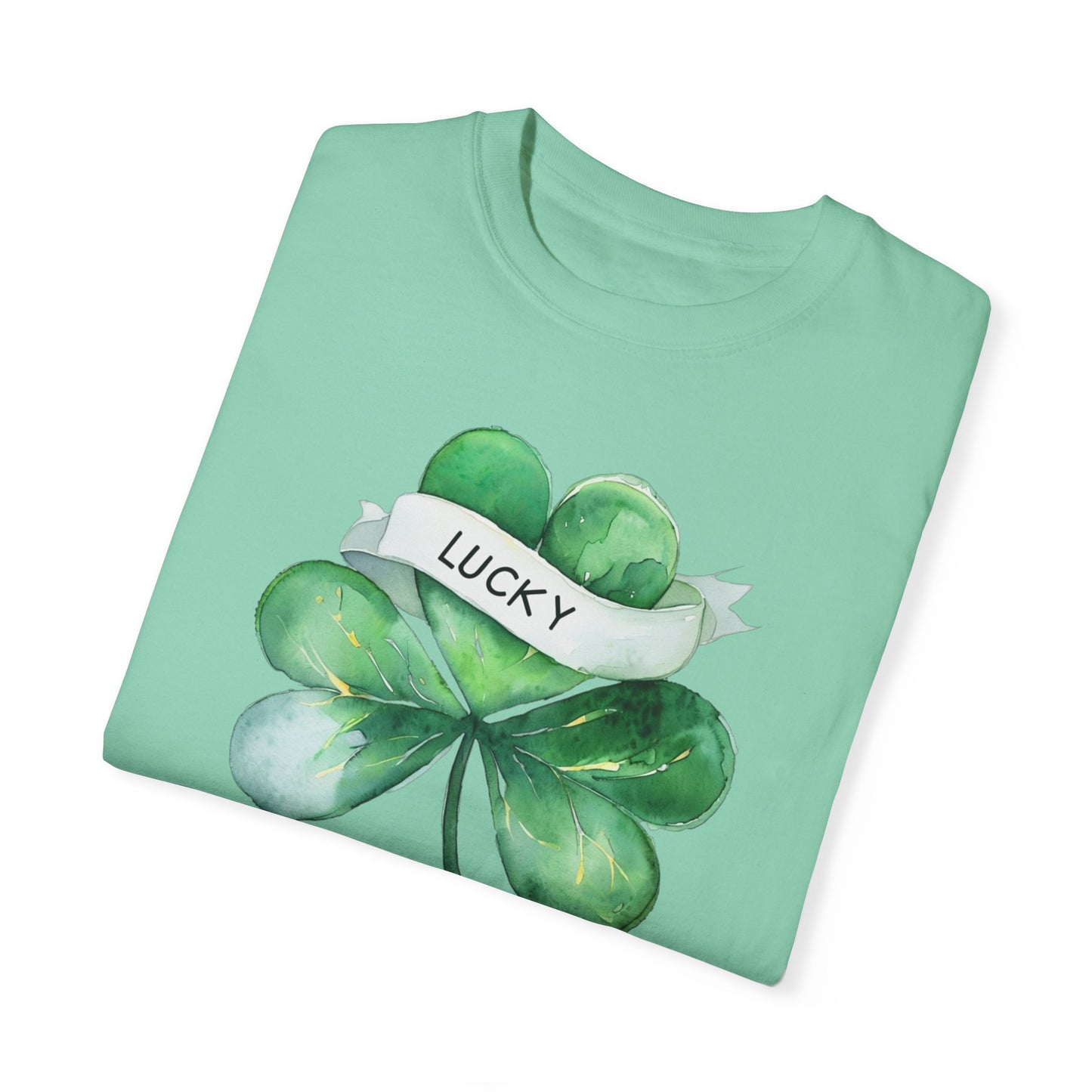 Lucky Teacher T-Shirt - Unisex Garment-Dyed Tee for Educators