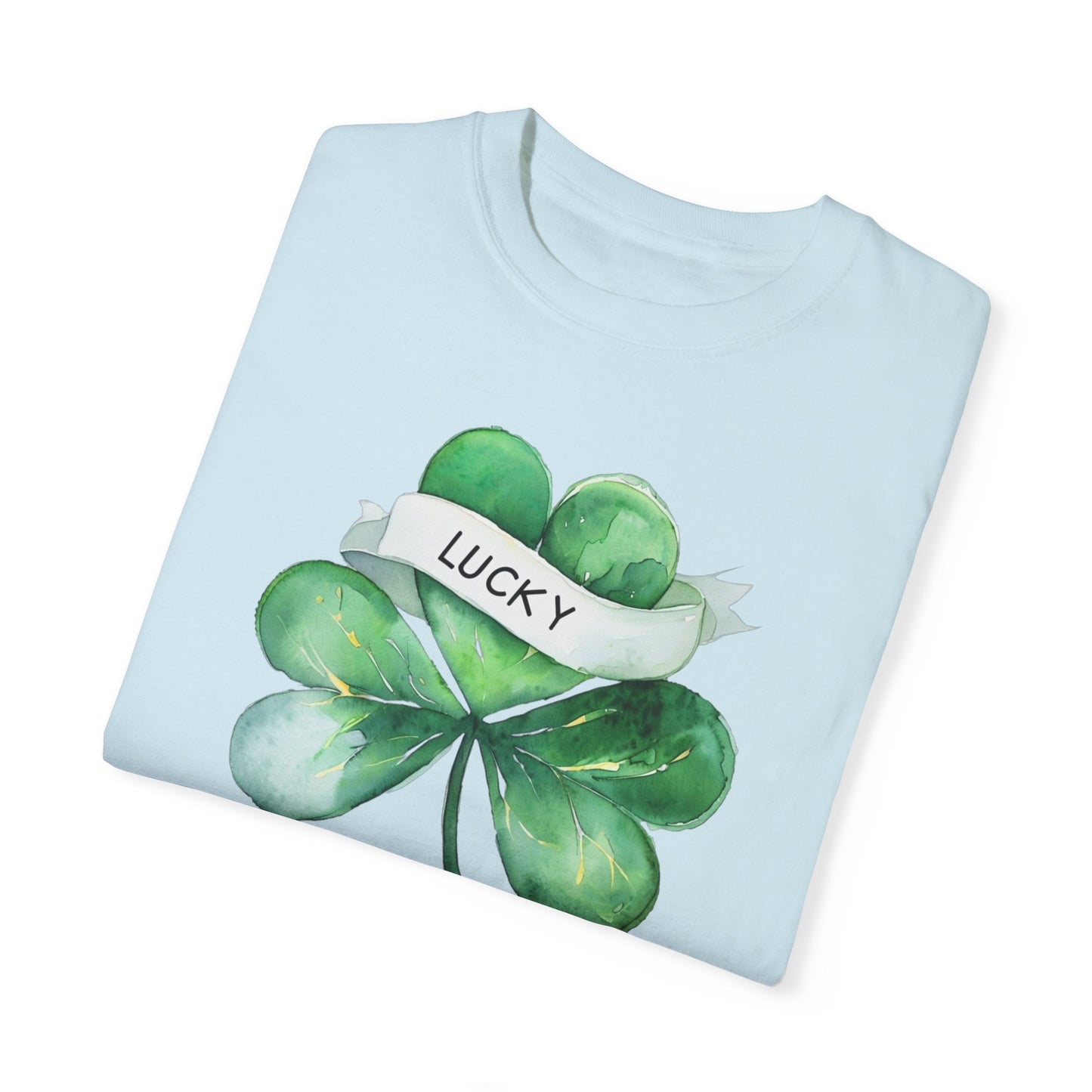 Lucky Teacher T-Shirt - Unisex Garment-Dyed Tee for Educators