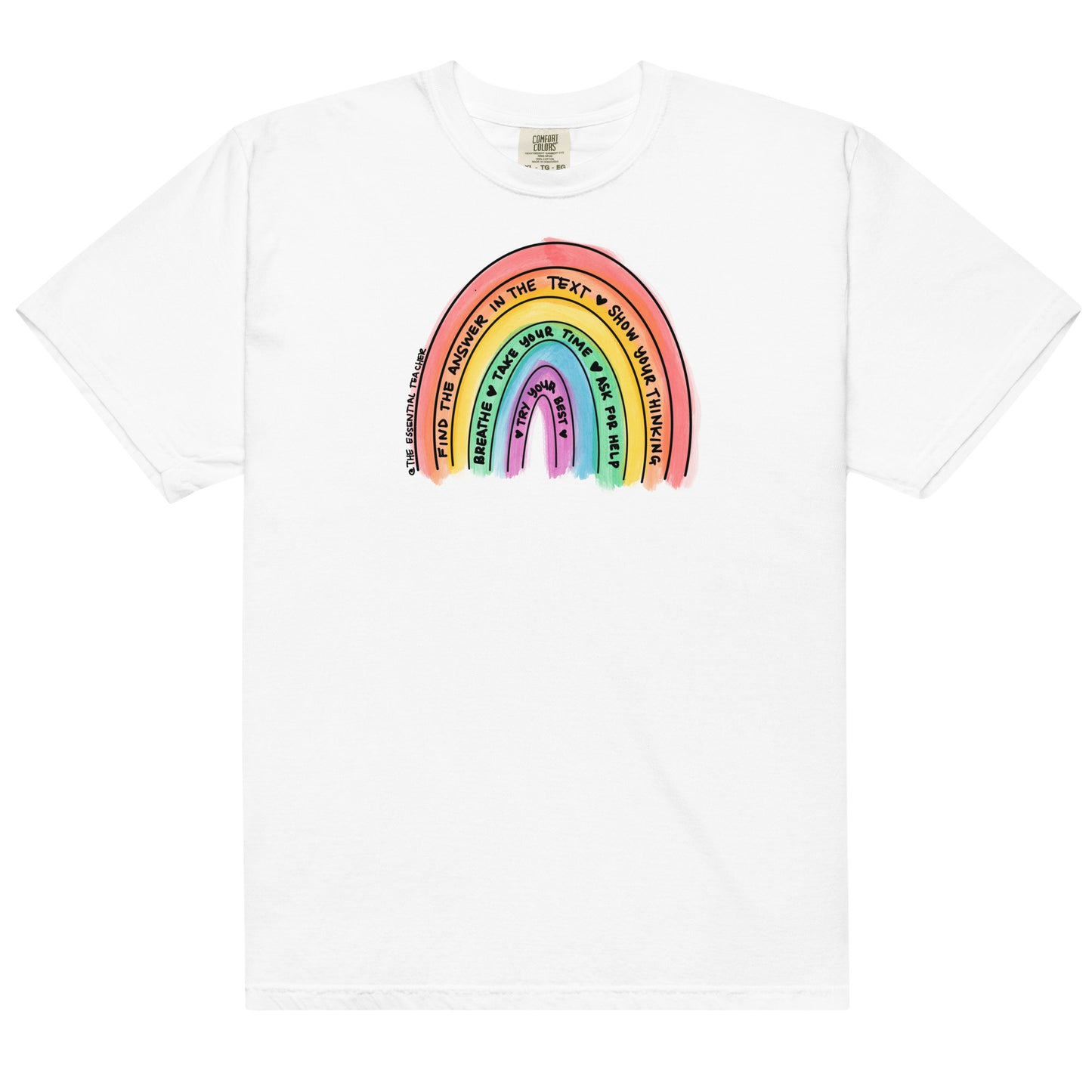 Test Prep - Full Design - Comfort Colors  garment-dyed heavyweight t-shirt
